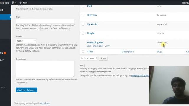 Wordpress(2) : Dashboard - How to add post, category, tags? смотреть онлайн