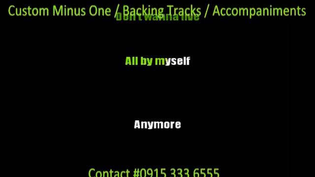 All By Myself - Charice - Karaoke