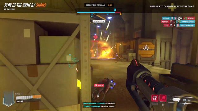 Overwatch 2 BETA: When Zarya + Bastion ult together смотреть онлайн