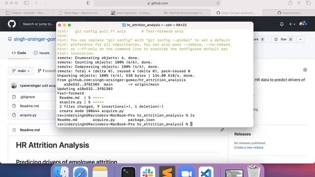 Working in one branch git collaboration tutorial (teamwork with git) смотреть онлайн