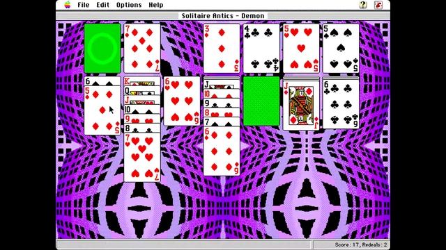 Apple Macintosh Longplay - Solitaire Antics - Demon смотреть онлайн