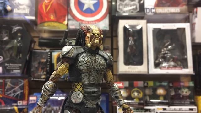 Обзор фигурки Хищника — Neca Predator 2018 Ultimate Predator Figure Review смотреть онлайн