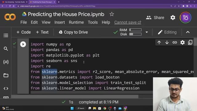 [LIVE] DAY 04 - Machine Learning using Python & SKLearn | COMPLETE in 7 - Days смотреть онлайн