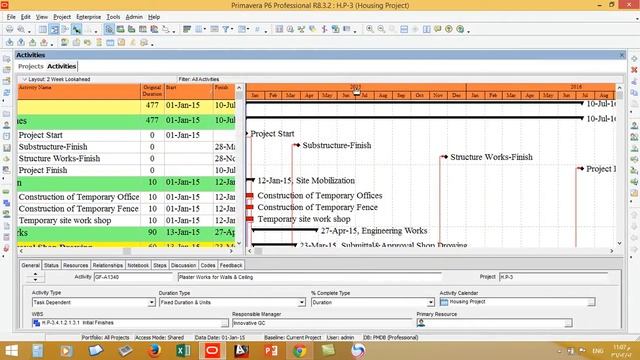 09-Primavera P6 - Basic Course - Formatting Schedule Data смотреть онлайн