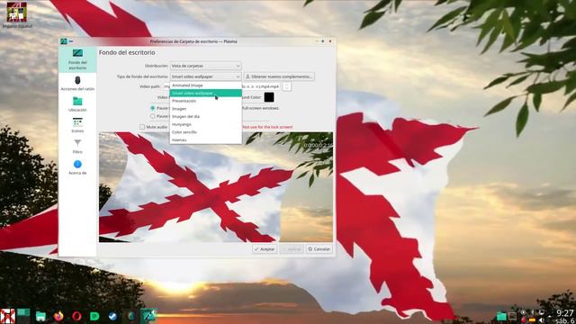 🇪🇸#IMPERIOESPAÑOL GNU⁄LINUX #MANJARO Smart vídeo wallpaper смотреть онлайн