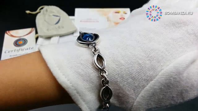 👍 👉 Браслет Ciclon Lira, синий, CN-182136 5155. Элитная бижутерия из Испании смотреть онлайн