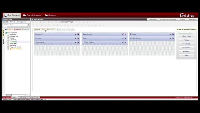 Xebidy Bootstrap CMS смотреть онлайн