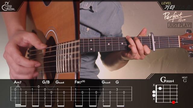 Perfect - 10cm [연주 통기타 커버 Guitar Cover 코드 Chord 타브 TAB 악보 ] смотреть онлайн