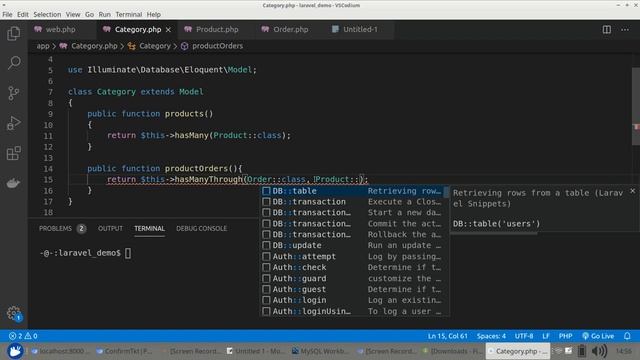 Laravel Eloquent Relationship - Has Many Through - [Latest 2021] смотреть онлайн