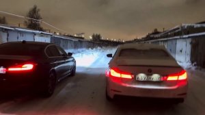 Как светят китайские фары, BMW G30  сравниваем с оригиналом,