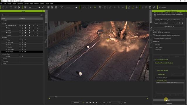 PopcornFX Particle Sequencer: Create Composite VFX Presets - iClone Python смотреть онлайн