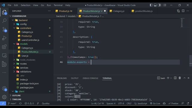 [40] Full Stack MERN Project eCommerce Save Product in MongoDB [Urdu/Hindi] смотреть онлайн