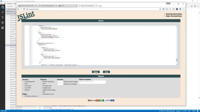 8.3 How to Mod Minecraft with Add-Ons - JSON Linter смотреть онлайн