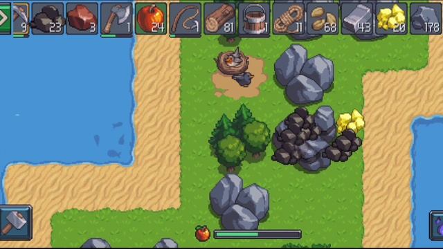 Tap Craft | Продолжаем выживать | #2 | Прохождение игры. смотреть онлайн