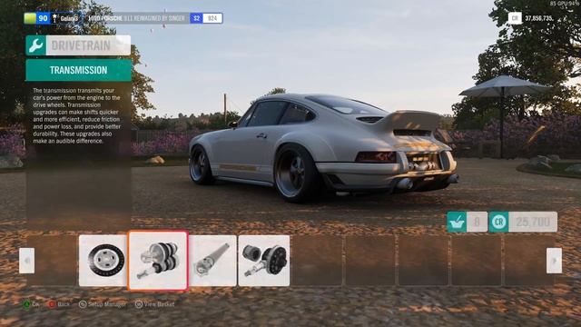 Forza Horizon 4 Porsche 911 Singer Stock vs Maxed out смотреть онлайн