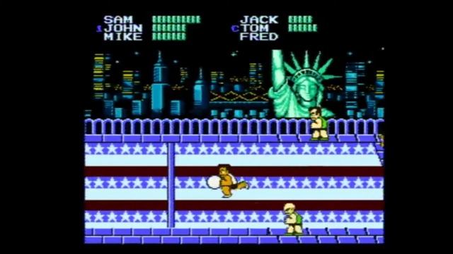 Super Dodge Ball NES - Game Play смотреть онлайн