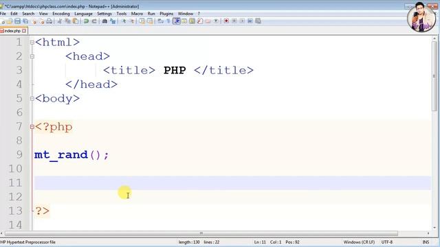 mt_rand() Function | Auto Generate Unique Number | Generate Code | Random Number |PHP Tutorial Hind смотреть онлайн