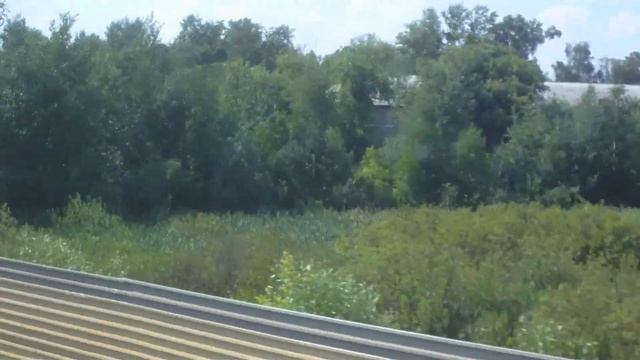 Из окна Спутника Железнодорожный - Москва (часть 1) смотреть онлайн