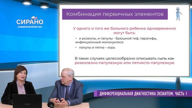 16:00 9.04.2022 Дифференциальная диагностика экзантем. Часть 1 смотреть онлайн