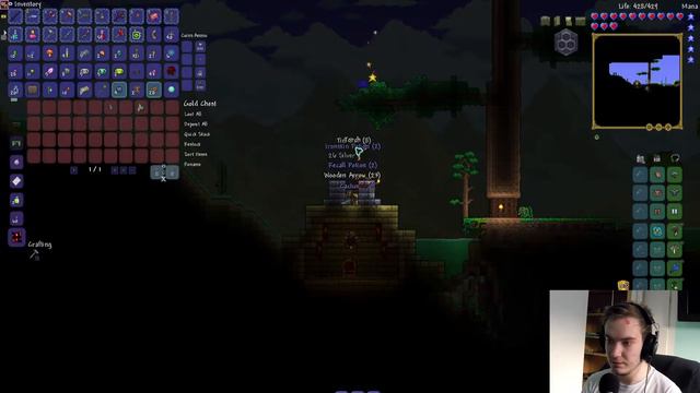Nori's Modded Terraria #5: Japanese house speedbuild & getting REKT by the eye! смотреть онлайн