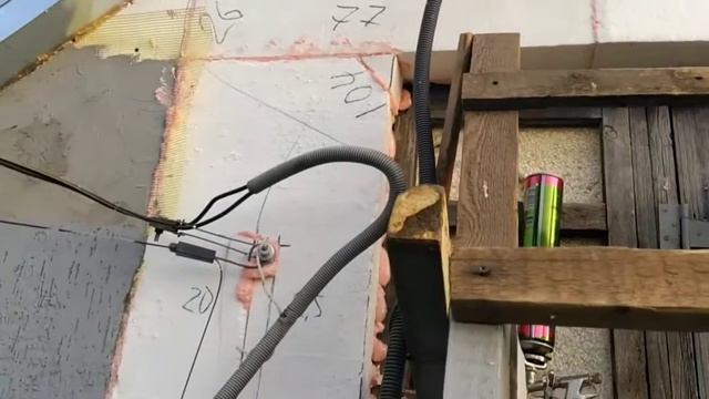 @0133 Закончил клеить и прибивать утеплитель на фасадную стену. смотреть онлайн