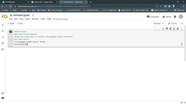 How to Read Dataset in Google Colab from Google Drive смотреть онлайн
