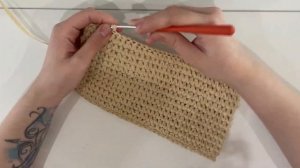 Создание Клатч-Сумки вязаной из Рафии: DIY Рукоделие с Вдохновением