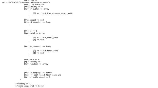 Drupal: How Drupal identifies "Display on user registration form." in from array? смотреть онлайн