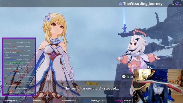 Mona Cosplay while playing Genshin смотреть онлайн
