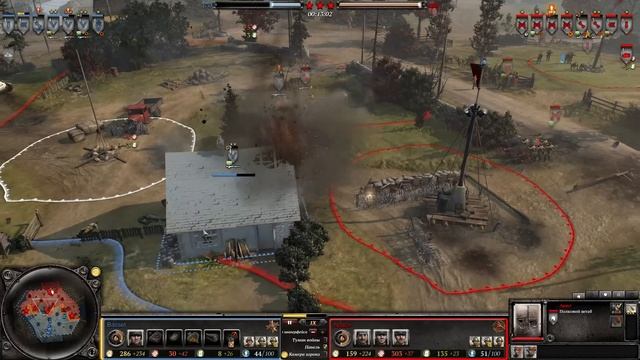 ВРЕМЕНИ МАЛО - МАТЧ где меня заставили торопиться в Company Of Heroes 2