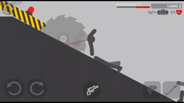 Гопник киллер. Прохожу Killer Mode в игре Stickman Backflip Killer 4 смотреть онлайн