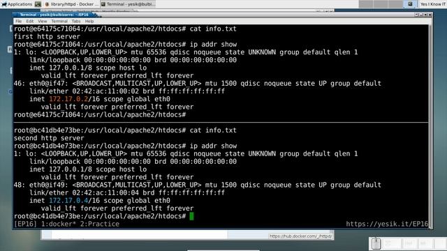 How to Run a Web Server from a Docker Container? Yes, I Know IT ! Ep 16 смотреть онлайн