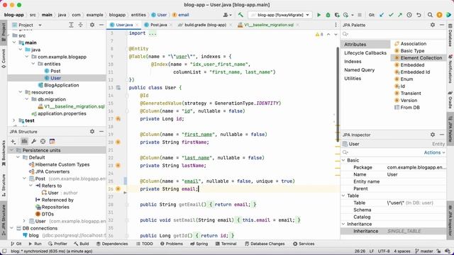 Use Flyway With JPA/Hibernate Entities In IntelliJ IDEA | JPA Buddy