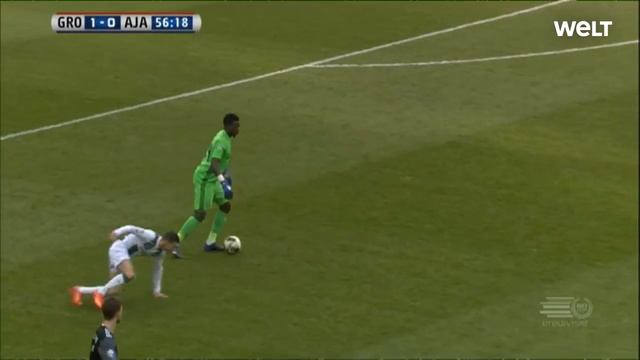 Ajax-Ceeper Fail ! André Onana vs. FC Groningen смотреть онлайн