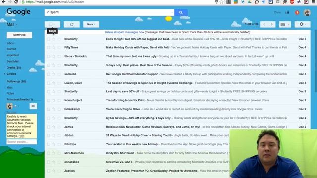 Checking Spam Folder In Gmail смотреть онлайн