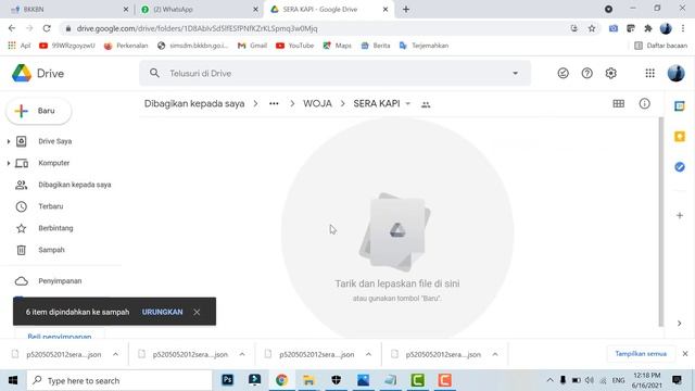 TUTORIAL BACKUP AS FILE DAN KIRIM FILE JSON смотреть онлайн