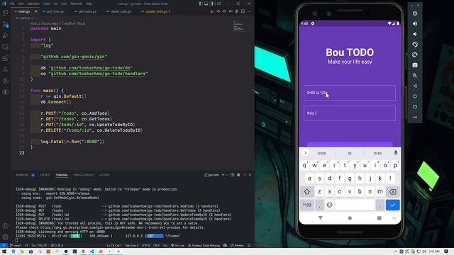 TODO App Using Flutter + GoLang - Flutter Todo App with Golang(Backend) - Flutter Bucket смотреть онлайн