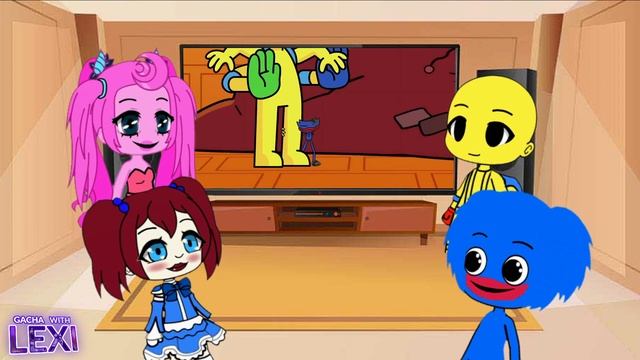 Poppy Playtime React to Project Playtime Memes - Killy Willy Lives! Animation Meme | Gacha Club смотреть онлайн