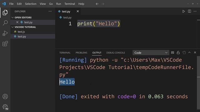 Basics of Visual Studio Code in 8 Minutes! (2023) смотреть онлайн