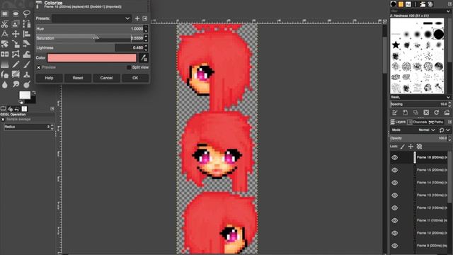 HOW TO RECOLOR GRAAL HEAD ON GIMP - GRAAL HEAD RECOLOR TUTORIAL - GRAAL HEAD RECOLOR ON GIMP смотреть онлайн