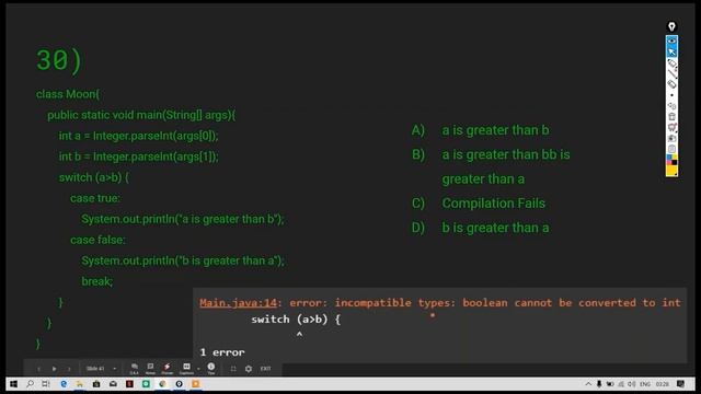 Top 50 solved java MCQs - compilation смотреть онлайн