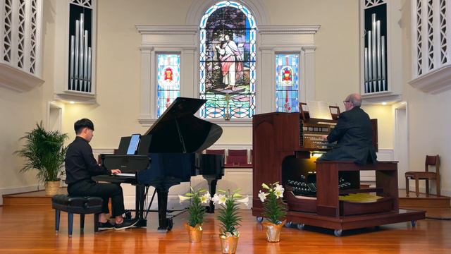 The Heavens Are Telling(from "The Creation) - Organ&Piano Duet смотреть онлайн