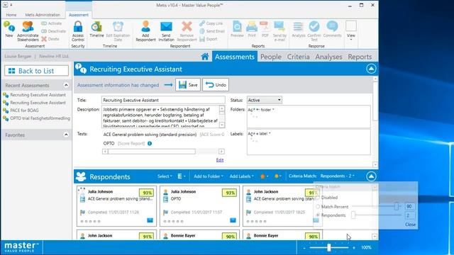 METIS 1: Using Metis - Working with Criteria смотреть онлайн