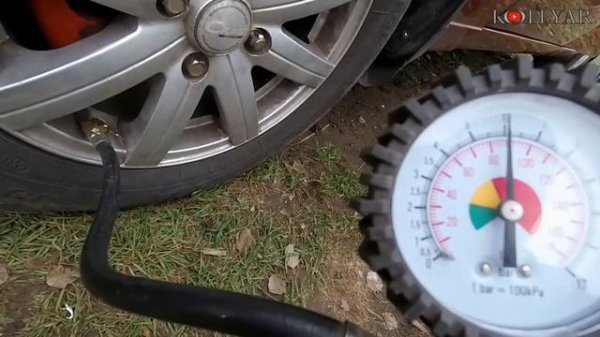 Daewoo Lanos. Давление в шинах.