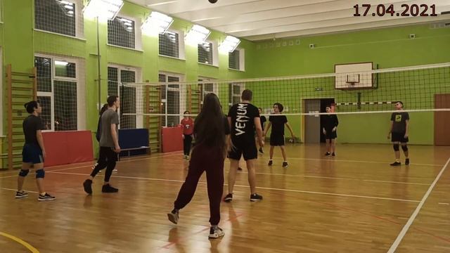 17. 04. 2021 волейбол, игровые моменты смотреть онлайн