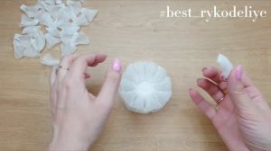 ? Большие банты на 1 сентября  из органзы best_rykodeliye