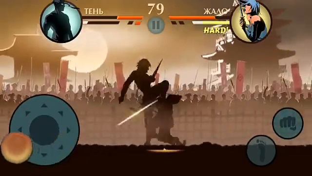 Нарезка игры Shadow fight ! смотреть онлайн