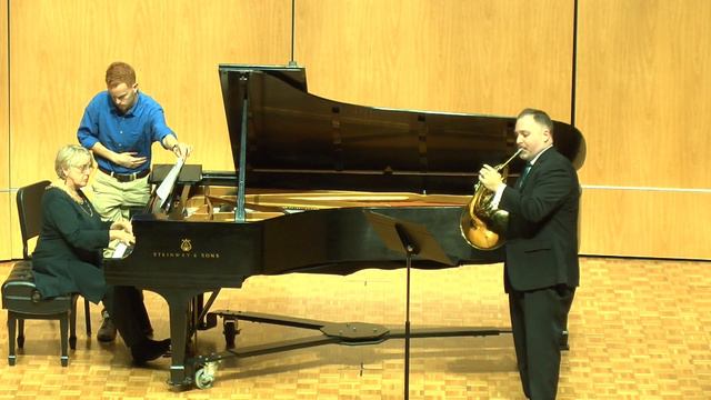 Sonata for Horn and Piano - B. Heiden, III. Rondo - Allegretto смотреть онлайн