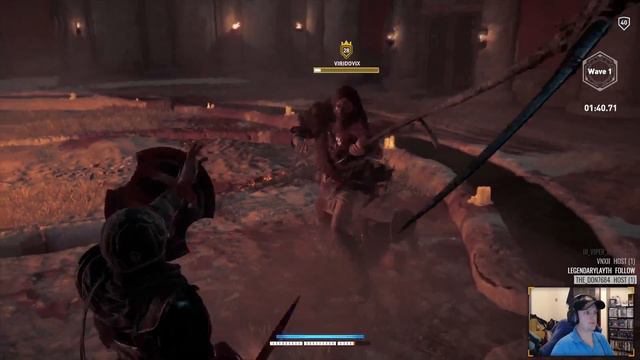 Assassins Creed Origins Krokodilopolis Gladiator Arena смотреть онлайн
