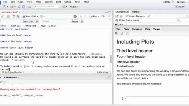 Different emphasis styles in Markdown смотреть онлайн